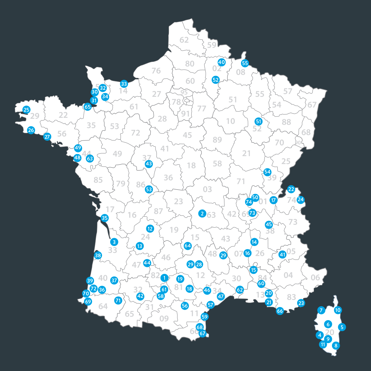 Carte-univerture-0326 Carte France Univerture